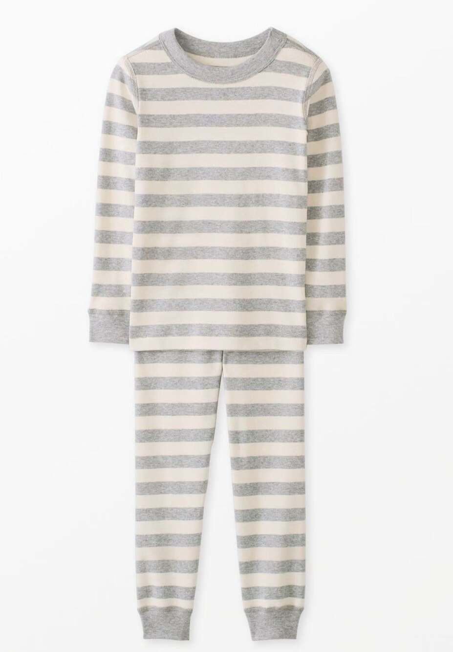 Hanna Andersson HannahJams Long John Organic Cotton Pajama 2 Piece Size Medium